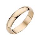 9ct Yellow Gold Plain Wedding Band 9ct Yellow Gold Plain Wedding Band