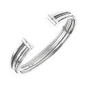 Hot Diamonds Men's Line Silver Bangle Hot Diamonds Men's Line Silver Bangle