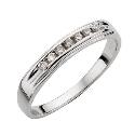 18ct White Gold Channel Set Diamond Ring 18ct White Gold Channel Set Diamond Ring