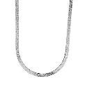 9ct White Gold Herringbone Necklace 9ct White Gold Herringbone Necklace