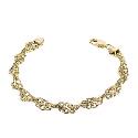 9ct Yellow Gold Singapore Bracelet