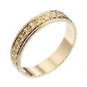9ct Yellow Gold Patterned Wedding Ring 9ct Yellow Gold Patterned Wedding Ring