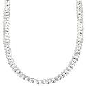 Sterling Silver Flat Curb Necklace 20" Sterling Silver Flat Curb Necklace 20"