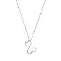 Open Hearts by Jane Seymour 14ct White Gold Diamond Pendant Open Hearts by Jane Seymour 14ct White Gold Diamond Pendant