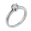 Facets of Love Half Carat Diamond Solitaire Ring Facets of Love Half Carat Diamond Solitaire Ring