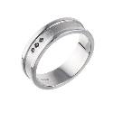 Hot Diamonds Sterling Silver Matt Polished Ring - Medium Hot Diamonds Sterling Silver Matt Polished Ring - Medium