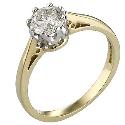 18ct Gold 1 Carat Diamond Solitaire Ring 18ct Gold 1 Carat Diamond Solitaire Ring