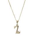 9ct Yellow Gold Letter Pendant Z 9ct Yellow Gold Letter Pendant Z