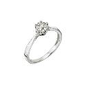 9ct White Gold 0.20 Carat Multi Stone Diamond Ring