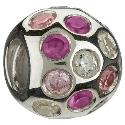 Chamilia - sterling silver cubic zirconia disco ball bead Chamilia - sterling silver cubic zirconia disco ball bead