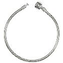 Chamilia silver snap bracelet 22cm or 8.7" Chamilia silver snap bracelet 22cm or 8.7"