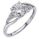 9ct White Gold Cubic Zirconia Wrap Ring 9ct White Gold Cubic Zirconia Wrap Ring