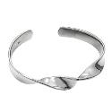 Fluid Sterling Silver Twist Bangle Fluid Sterling Silver Twist Bangle