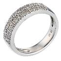 9ct white gold 15pt diamond eternity ring 9ct white gold 15pt diamond eternity ring