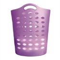 Purple Flexible Laundry Basket